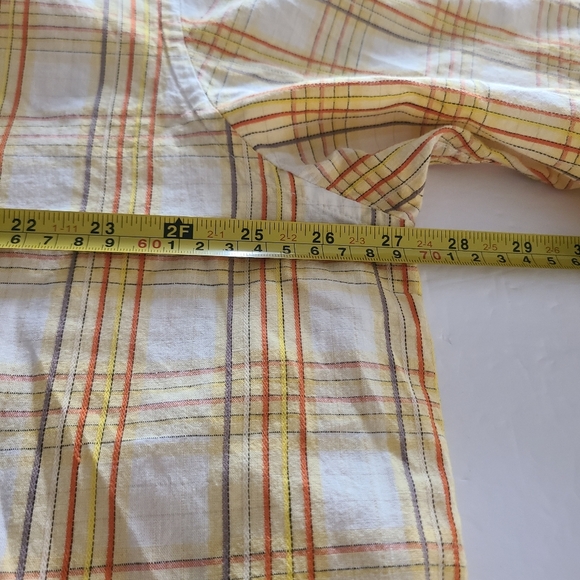 COOGI men's plaid shirt sz.5 XL buttons up - Picture 6 of 11